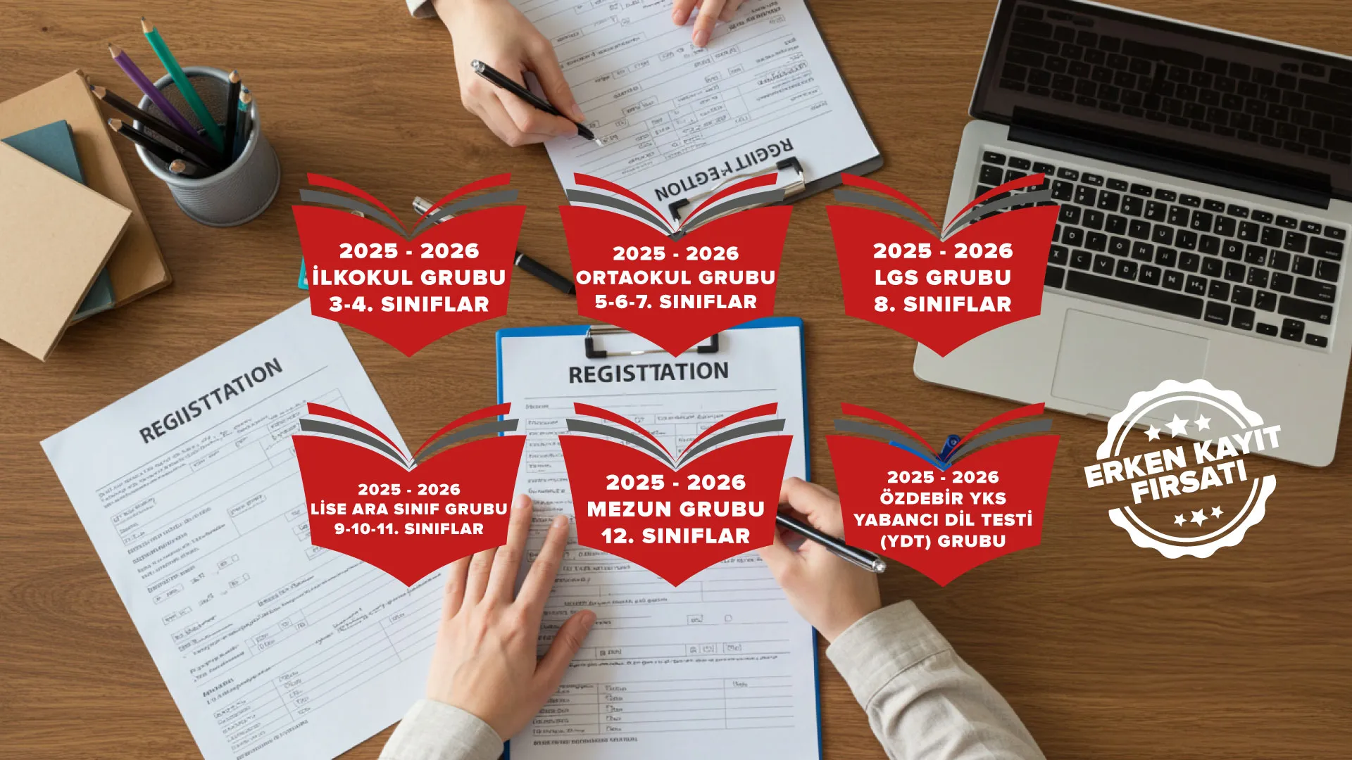 2025 - 2026 Eğitim Dönemi - Erken Kayıt Fırsatını Kaçırmayın!